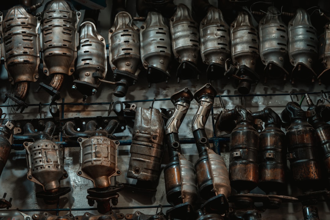 car engine oil change mechanic workshop close-up