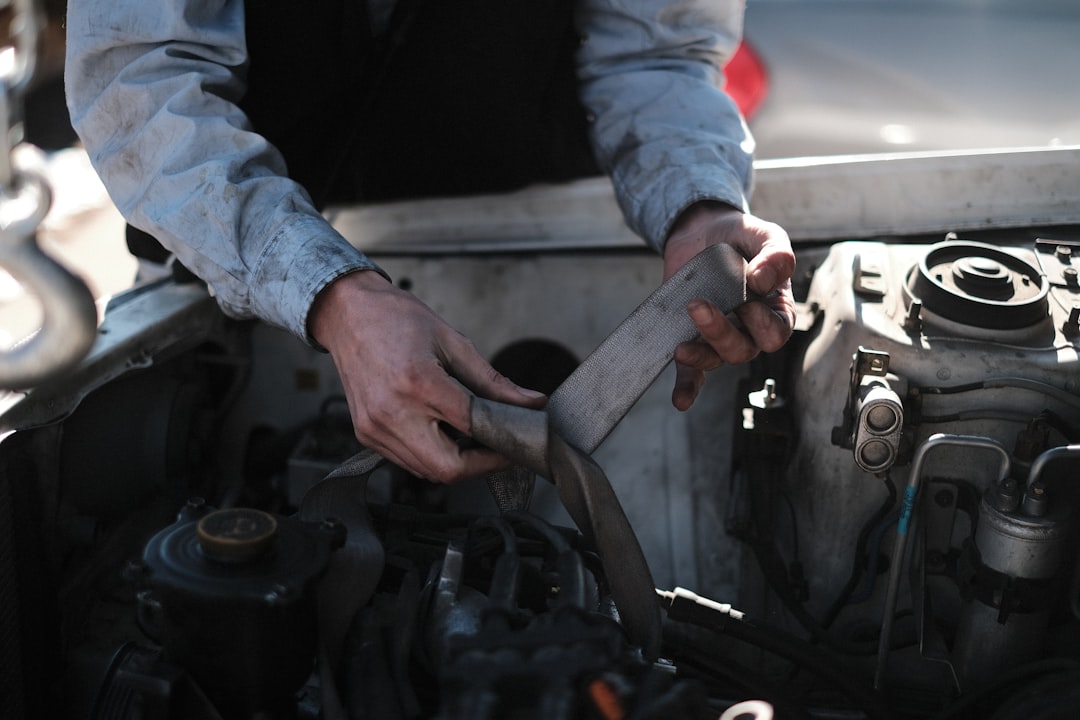 tire pressure check, car battery corrosion, engine oil dipstick inspection