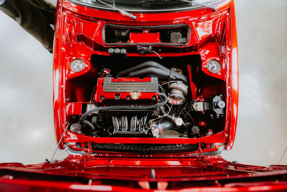 car tuning parts shop interior Korea