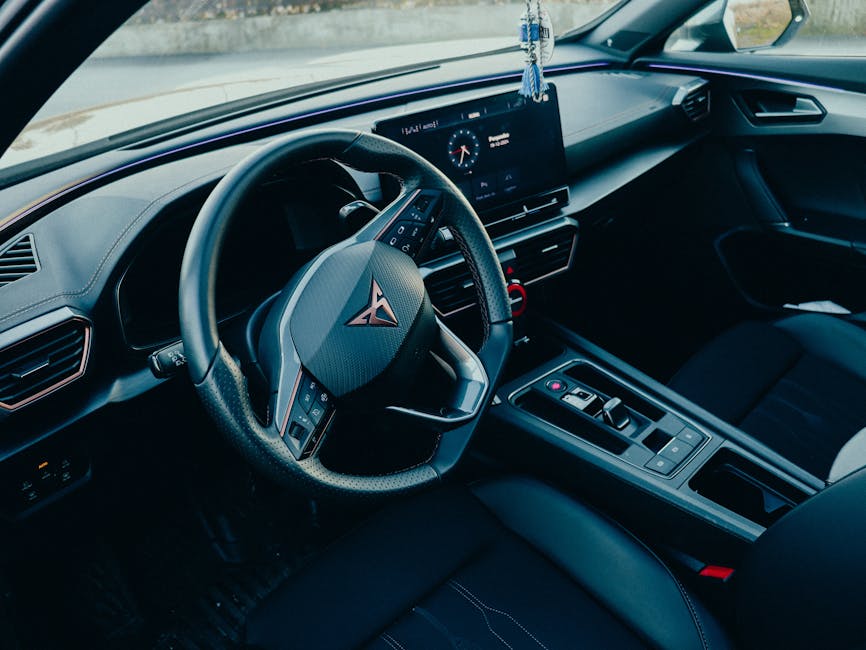 2026 hybrid SUV interior dashboard premium design