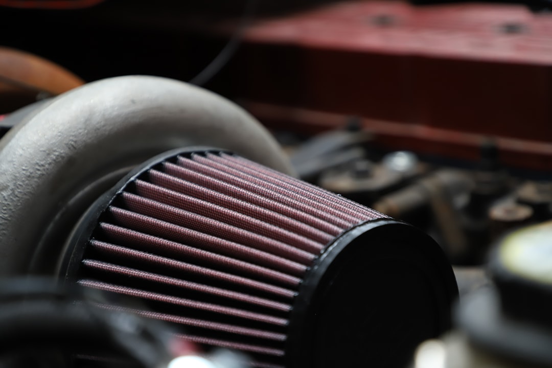 DIY car air filter check clogged dirty filter comparison