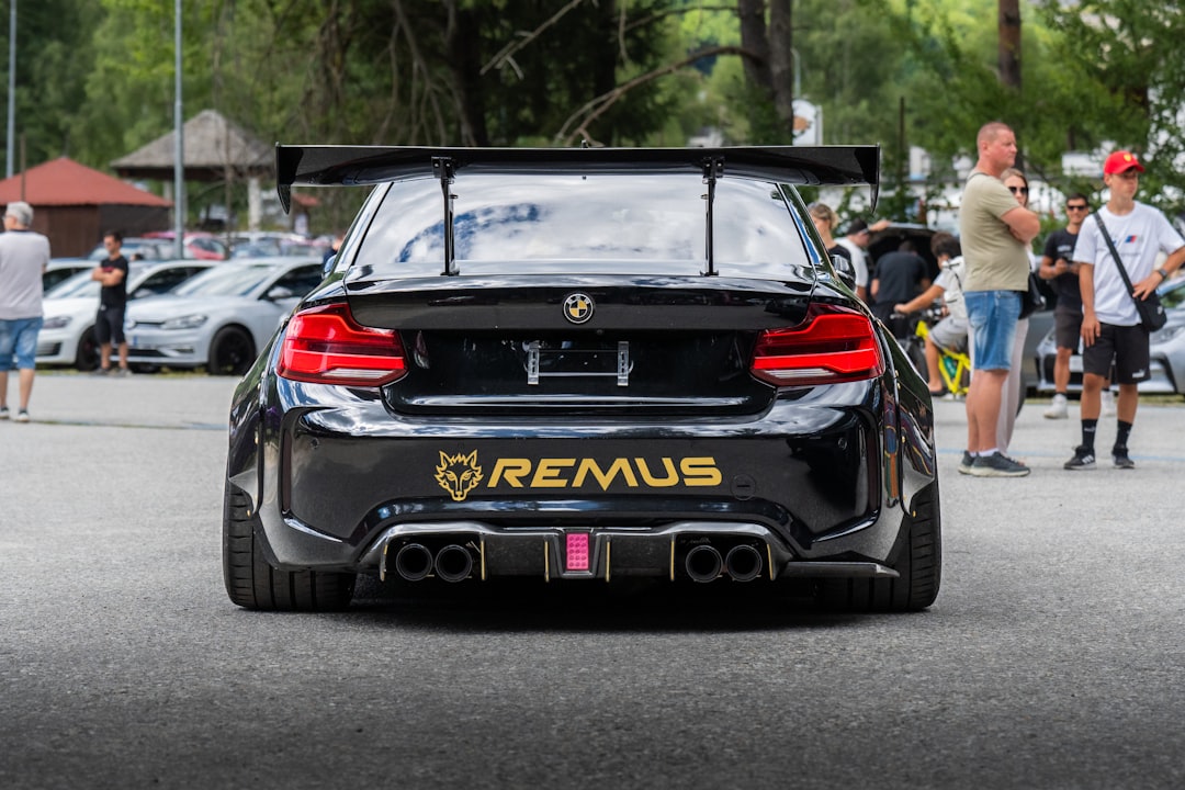 carbon fiber rear diffuser underbody aerodynamics track car