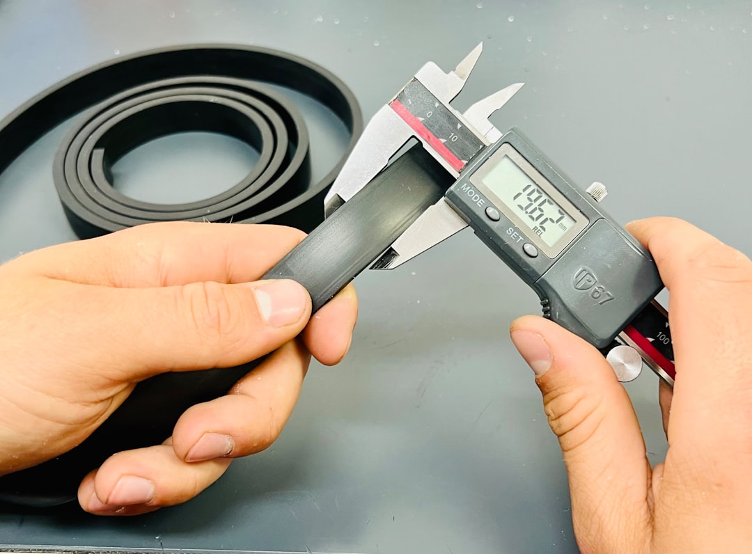 brake pad thickness measurement, caliper brake inspection