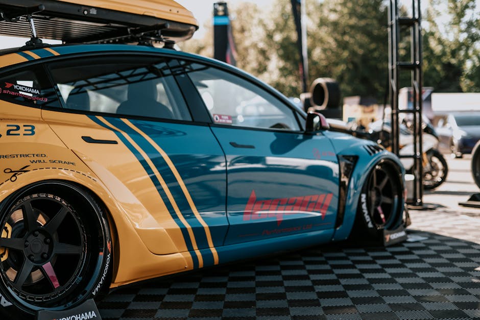 EV aero kit carbon fiber tuning wide body Genesis Ioniq