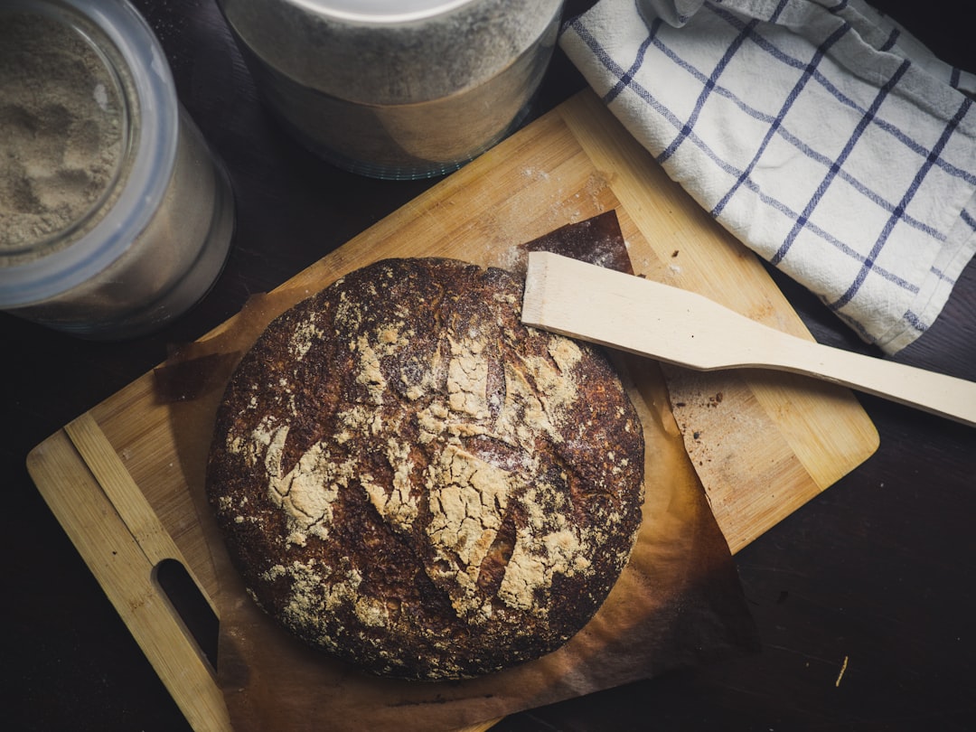 sourdough starter bubbles active fermentation jar, artisan bread baking process