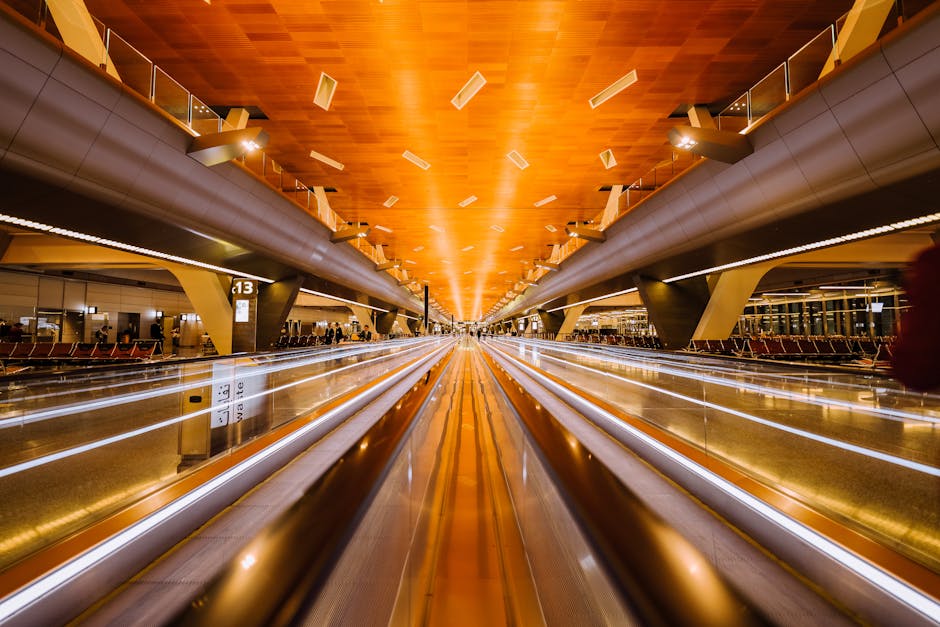 Incheon Airport Terminal 2 interior, departure hall 2025