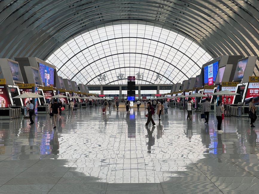 Incheon Airport Terminal 2 exterior, Korean Air T2 check-in hall