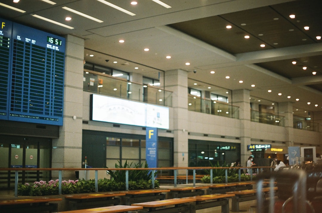 Incheon Terminal 2 duty free shopping, T2 departure hall interior