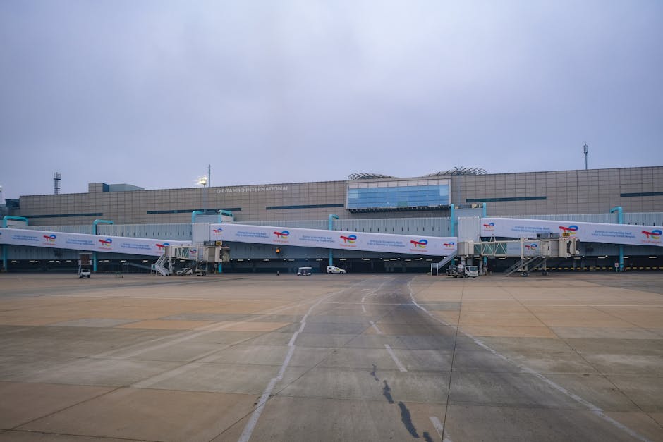Incheon Airport Terminal 2 exterior, SkyTeam airlines signage