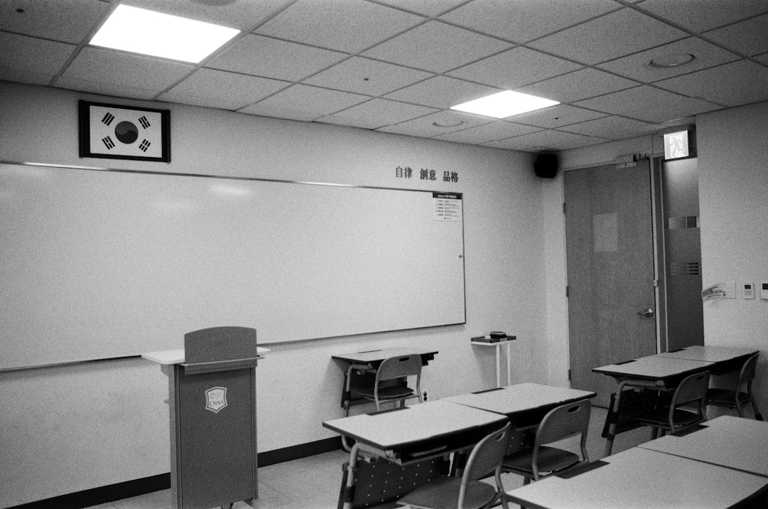 study group failure burnout, empty classroom whiteboard