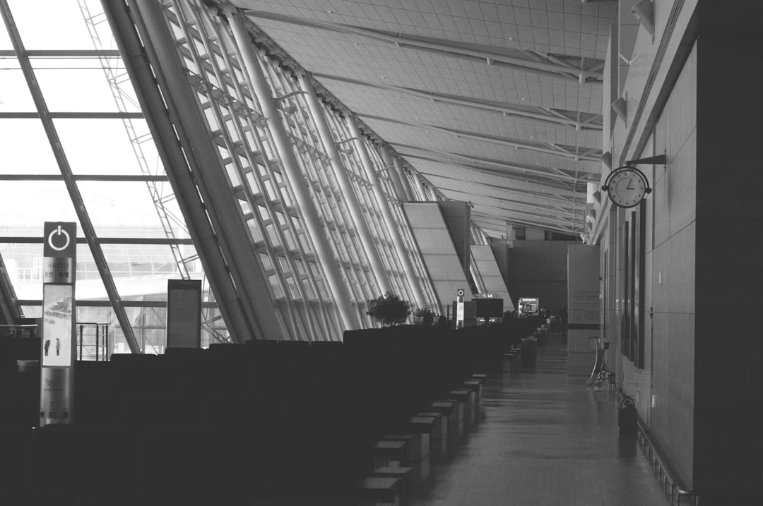 Incheon Airport airside transfer desk signage, ICN transit lounge facilities